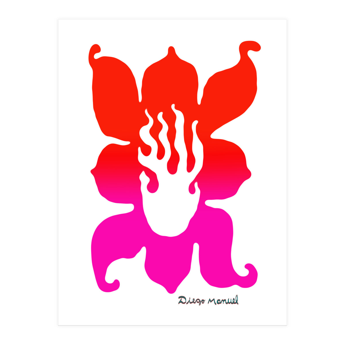 Fuego 106 Copia (Print Only)