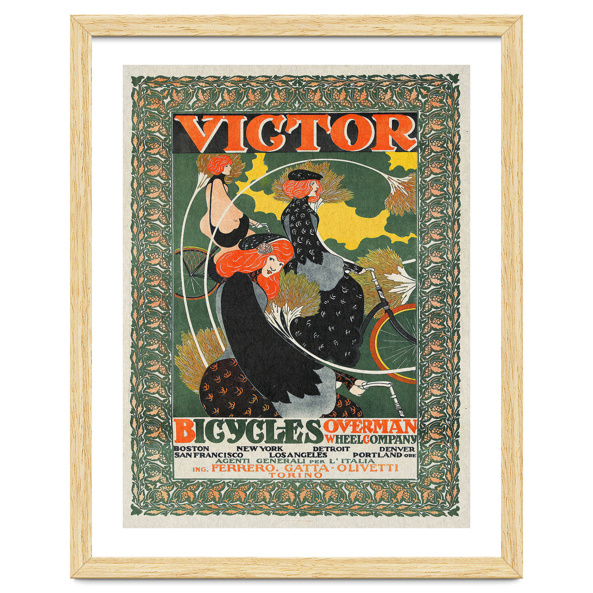 Victor Bicycles Advertisment