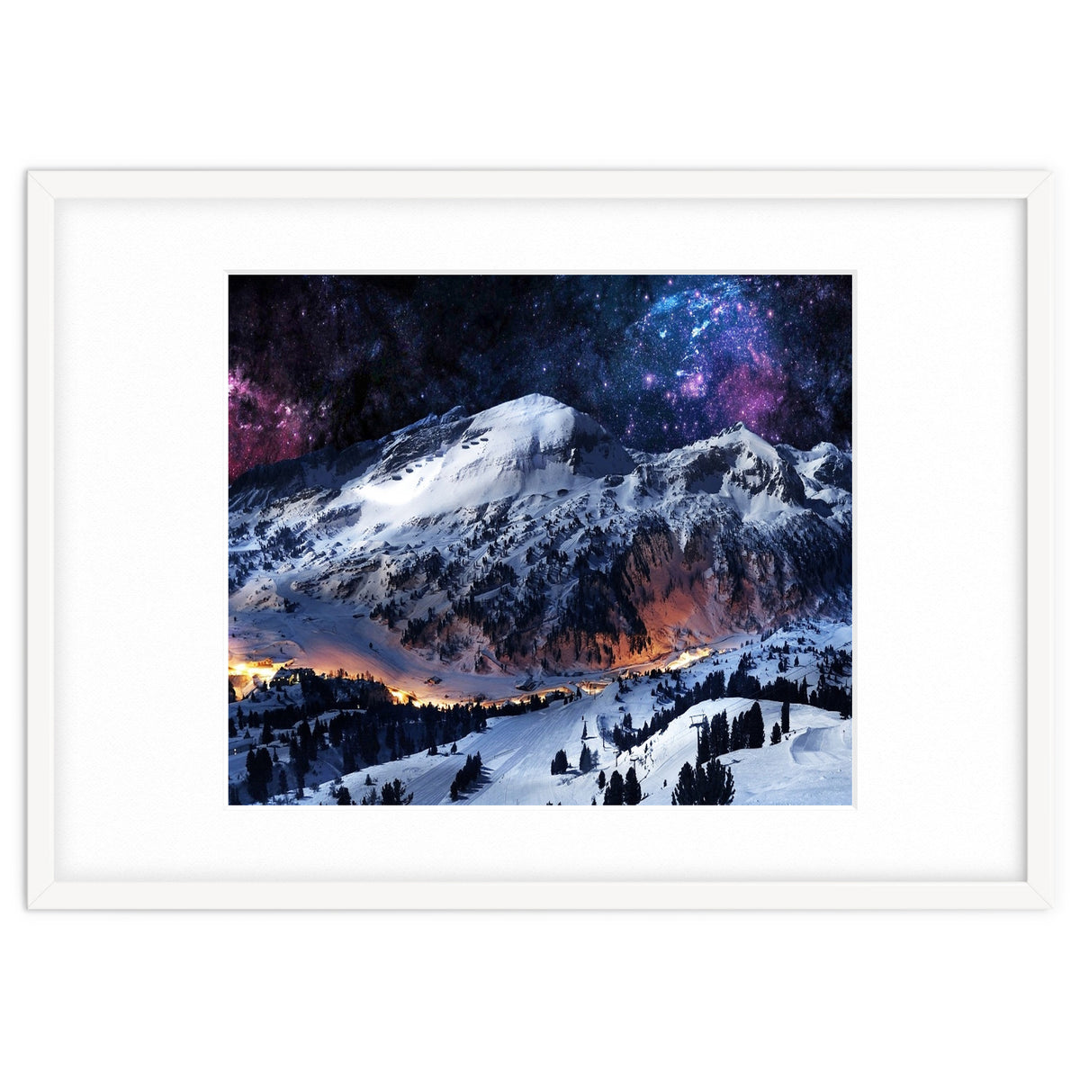 Mountain CALM IN space view