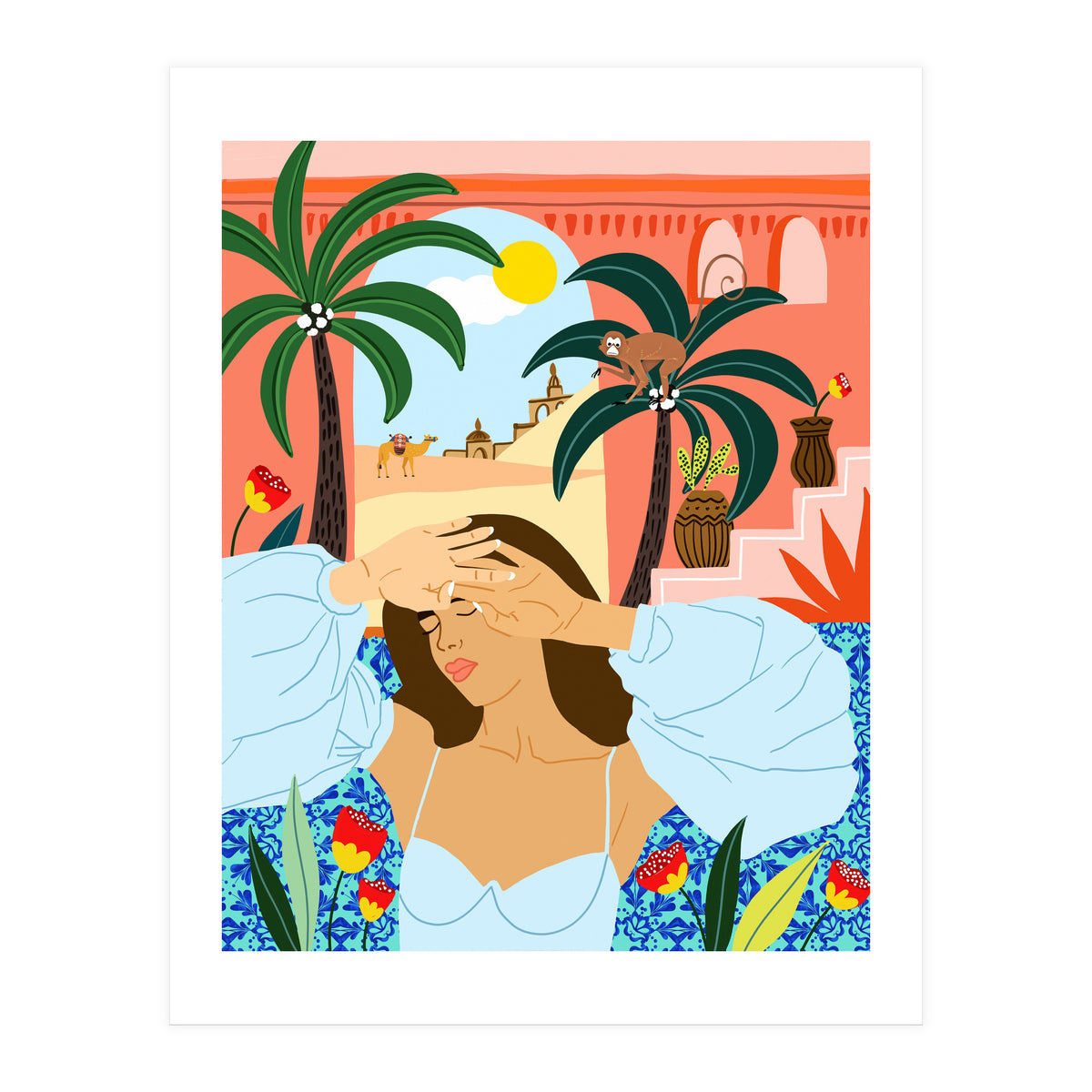 'Cause a little bit of summer is what the whole year is all about (Print Only)