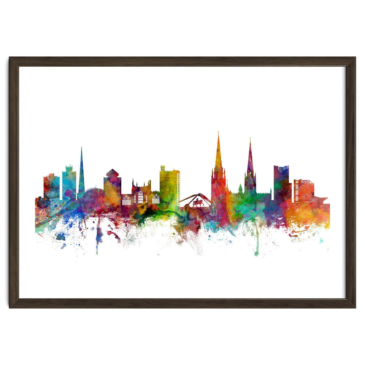 Coventry England Skyline