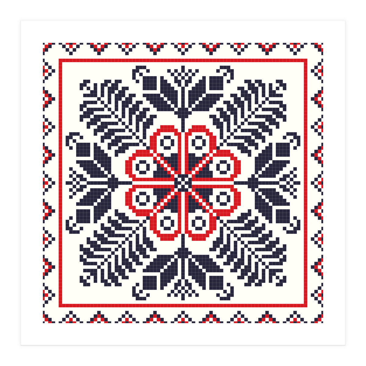 Romanian Traditional Pattern 1 (Print Only)