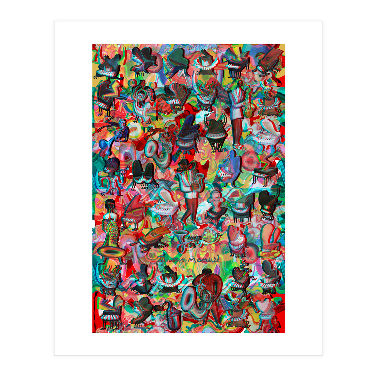 Comp Verano 4 2020 And Pianos 3d (Print Only)