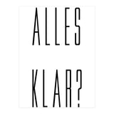 Alles Klar - German vocabulary! (Print Only) thumbnail