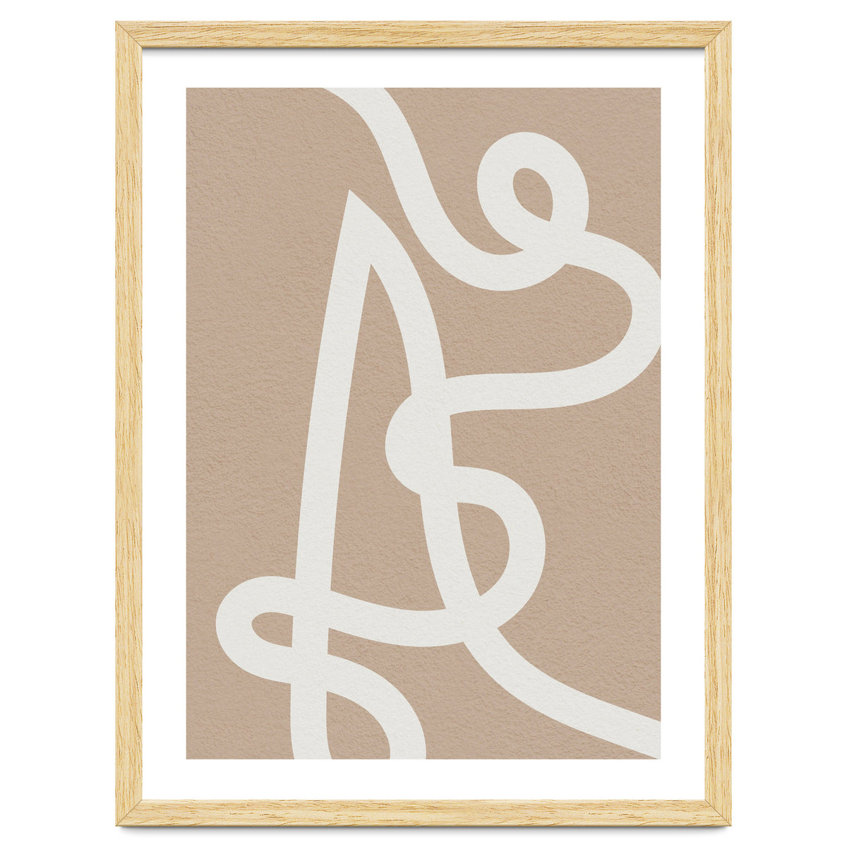 Abstract Minimal Line Art