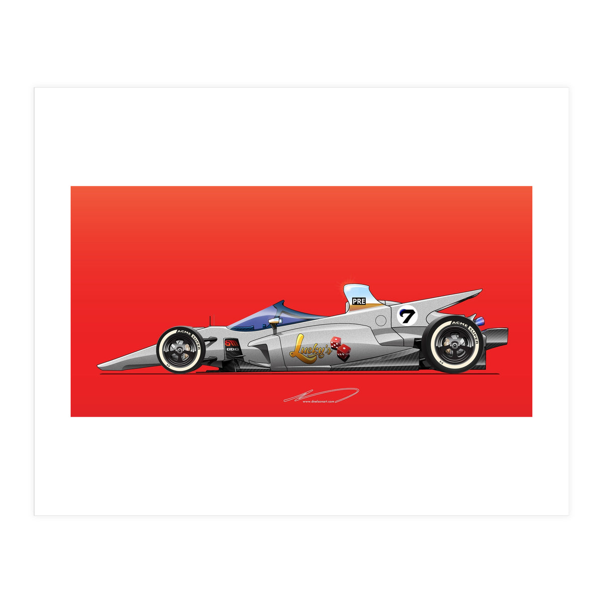 Viva Las Vegas Elvis Homage (Print Only)