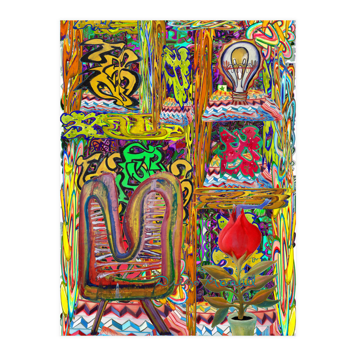 Oficina Del Cobrador 36 (Print Only)