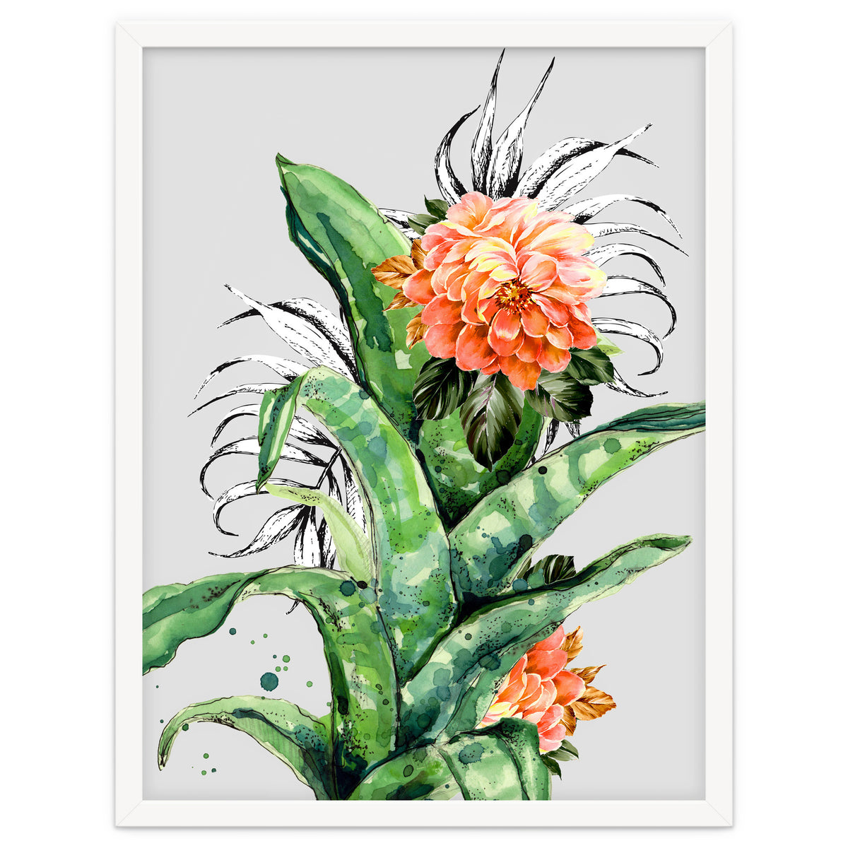 Collage of florid nature