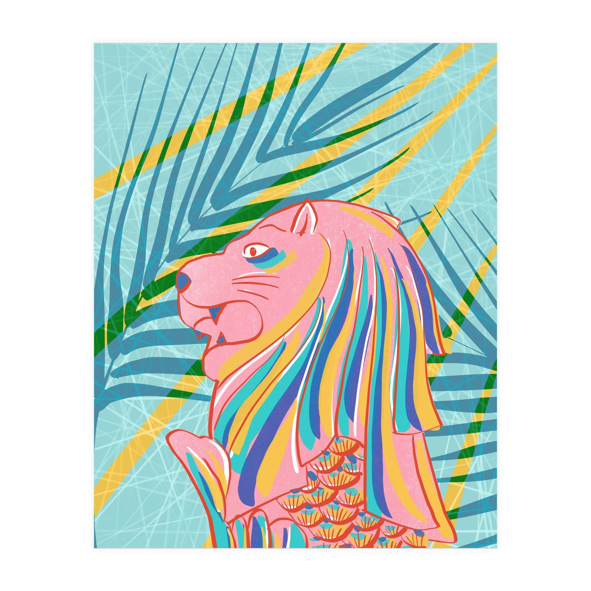 Merlion Singapore (Print Only)