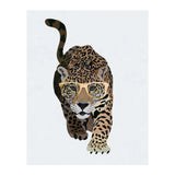Catwalk Jaguar Wearing Gold Glasses (Print Only) thumbnail
