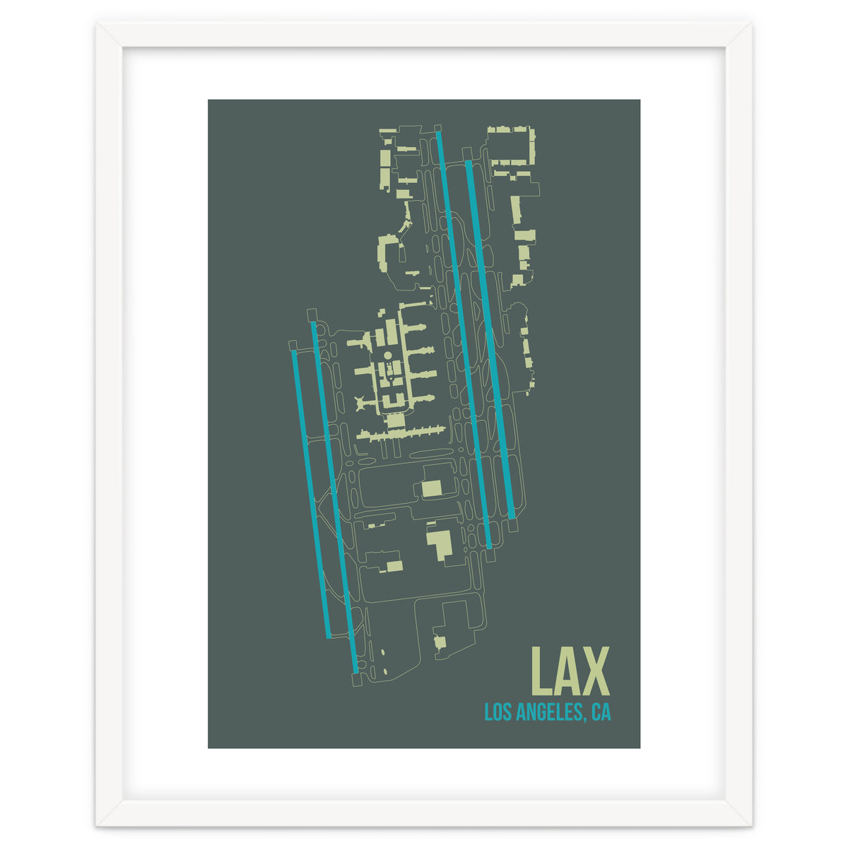 LAX Airport Layout