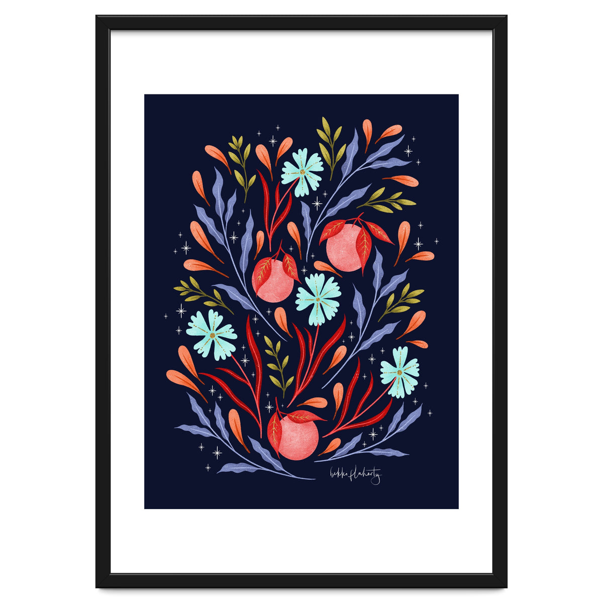 Wild Flowers and Oranges