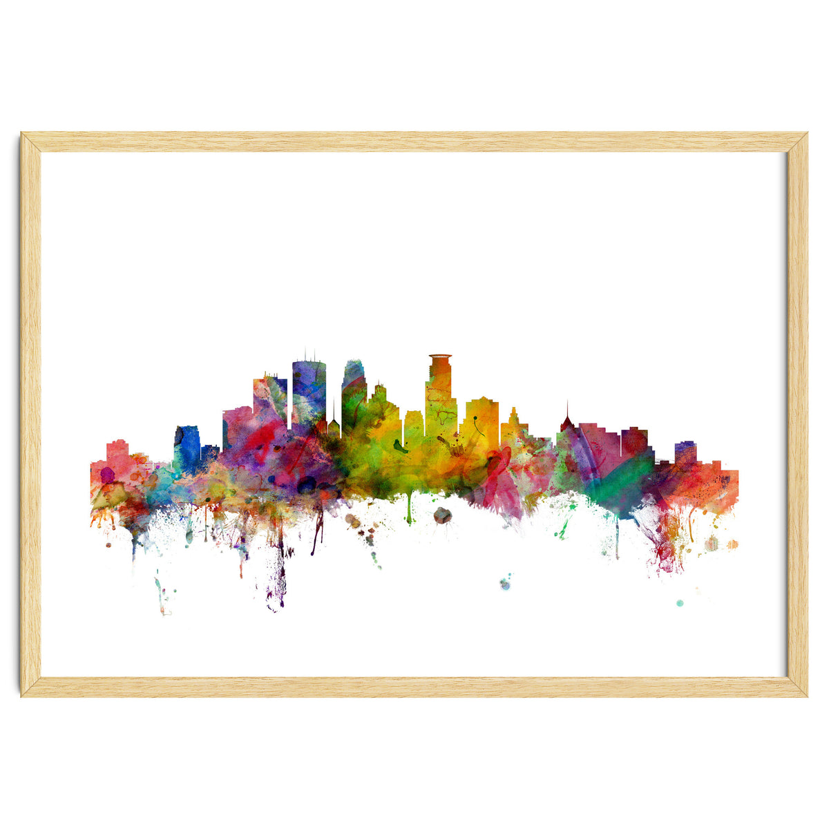 Minneapolis Minnesota Skyline