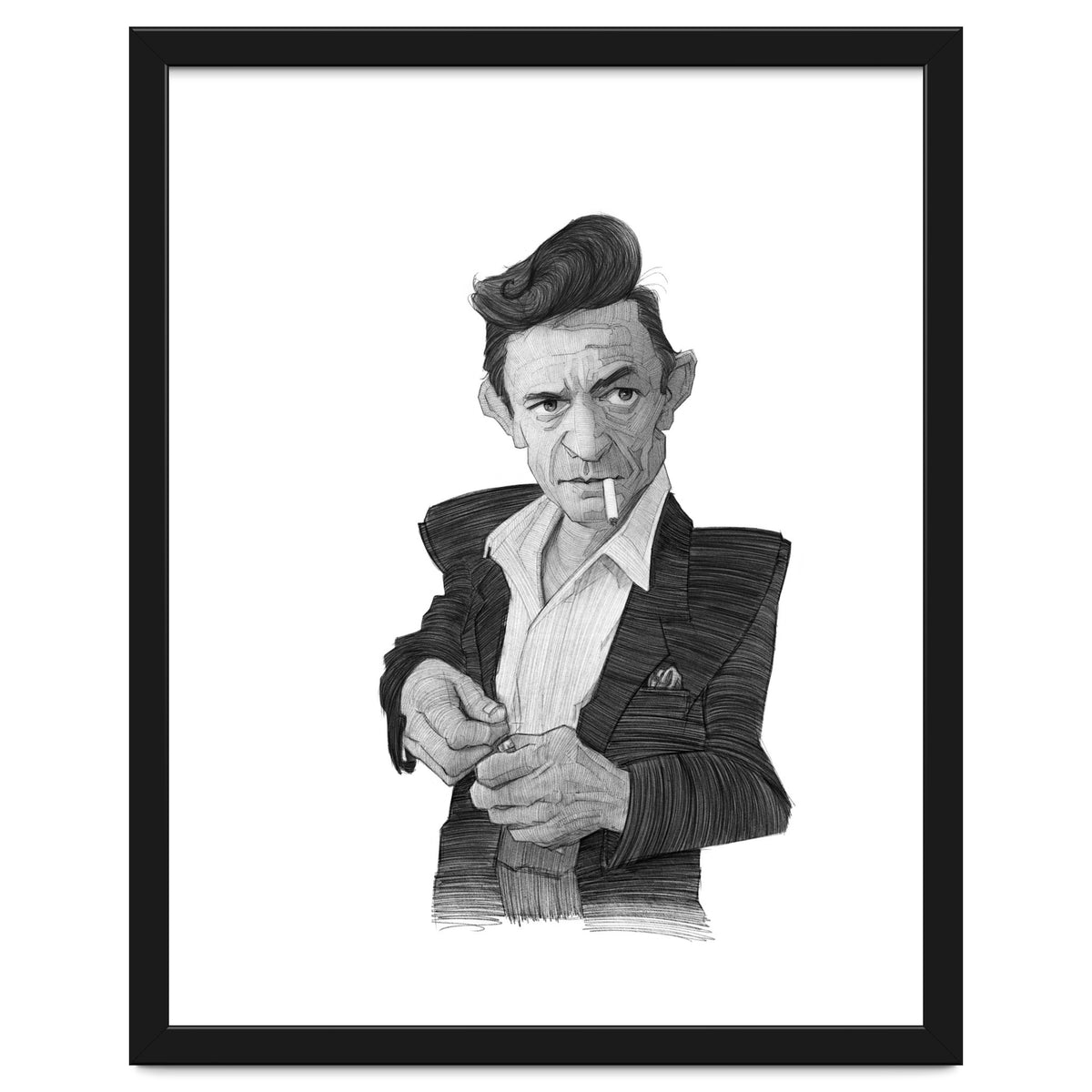 Johnny Cash Portrait