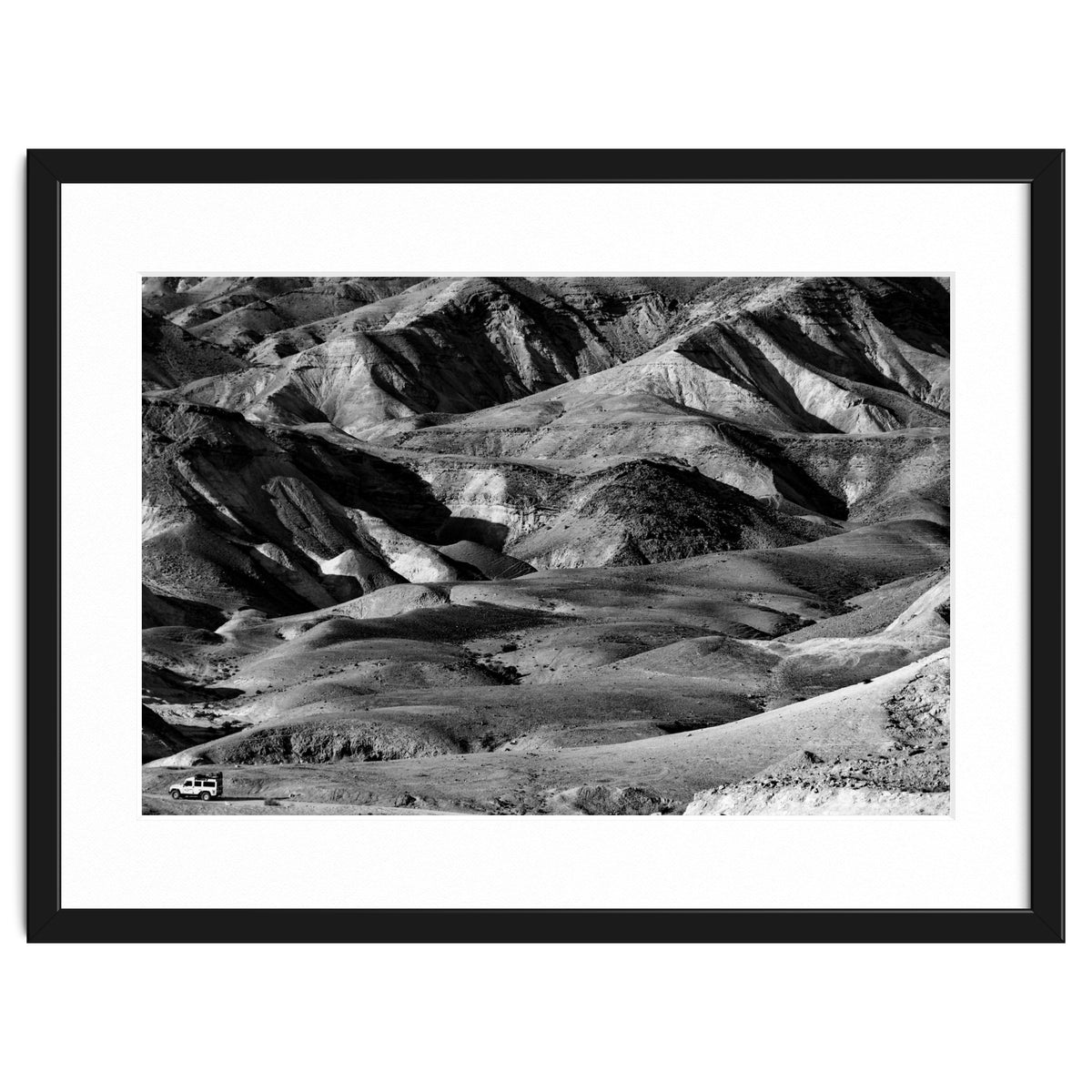 Driving across the Judean Desert