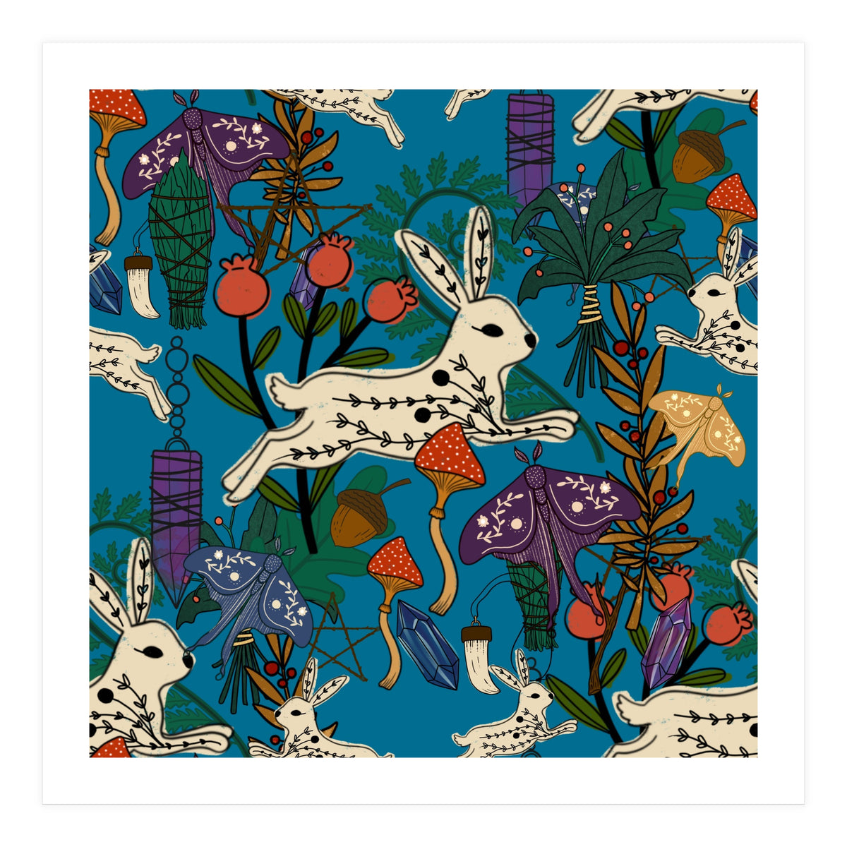 Eclectic Witch Blue (Print Only)