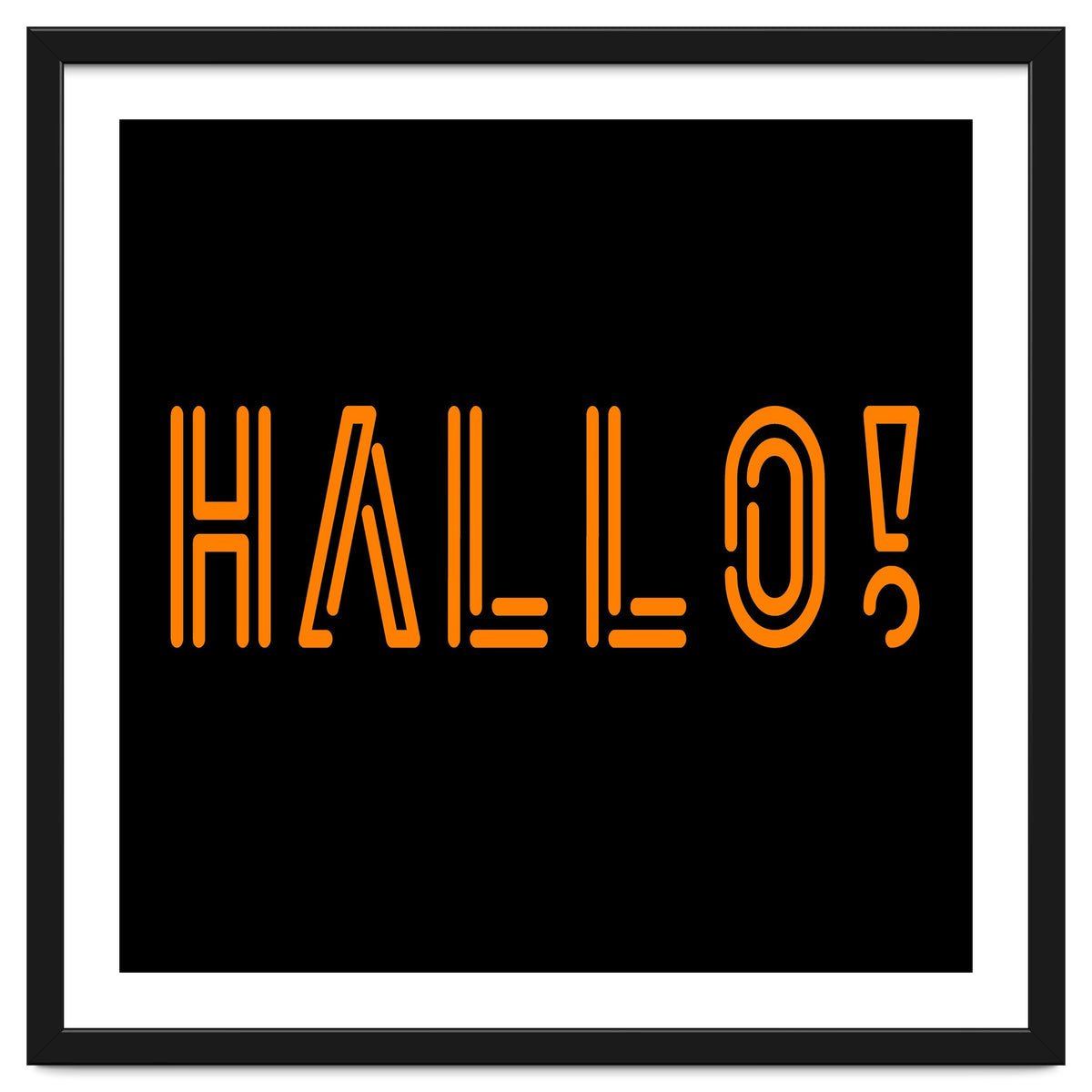 Hallo! German greetings