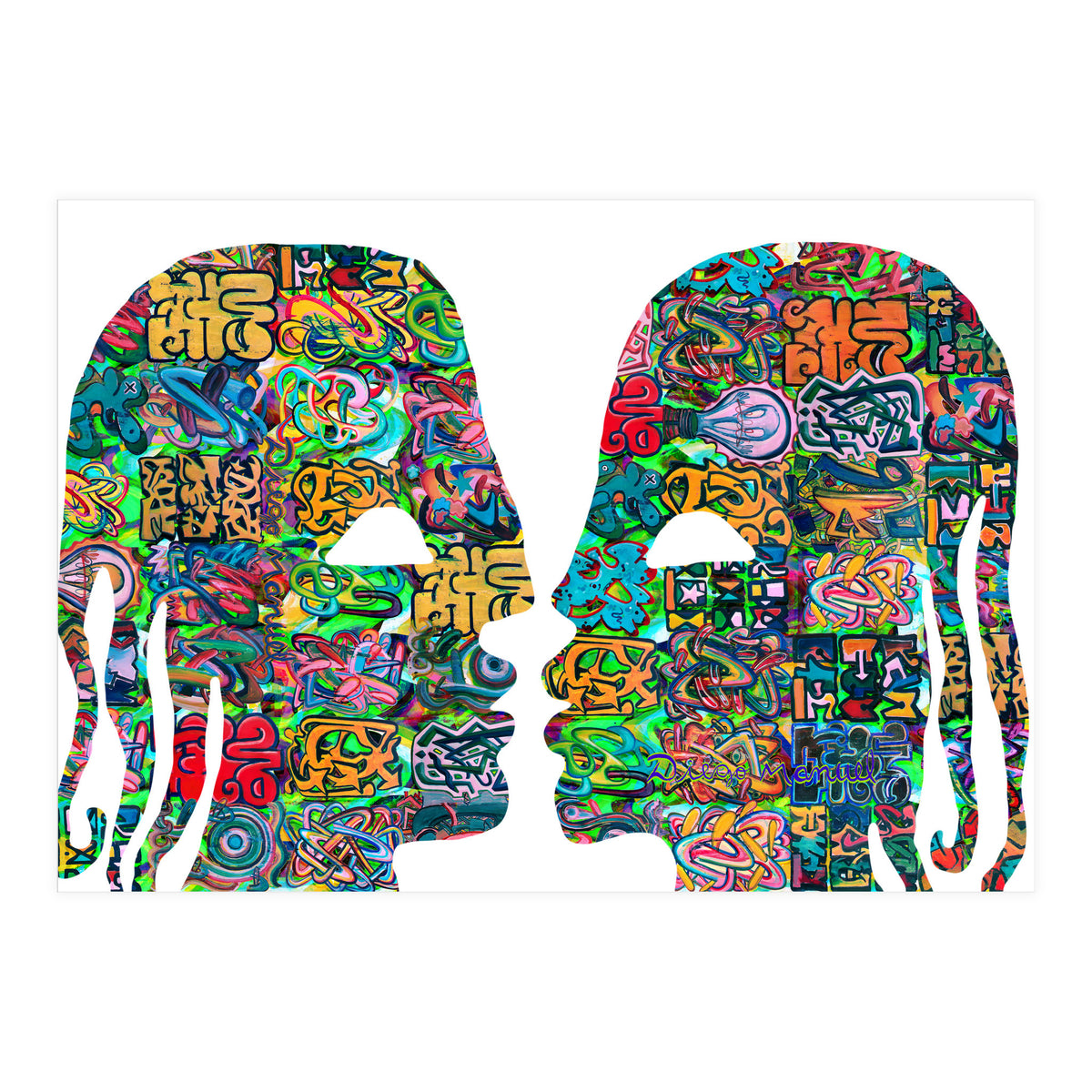 Abstracto Pop Nuevo 3  (Print Only)