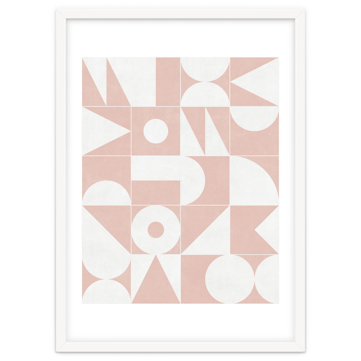 My Favorite Geometric Patterns No.11 - Pale Pink