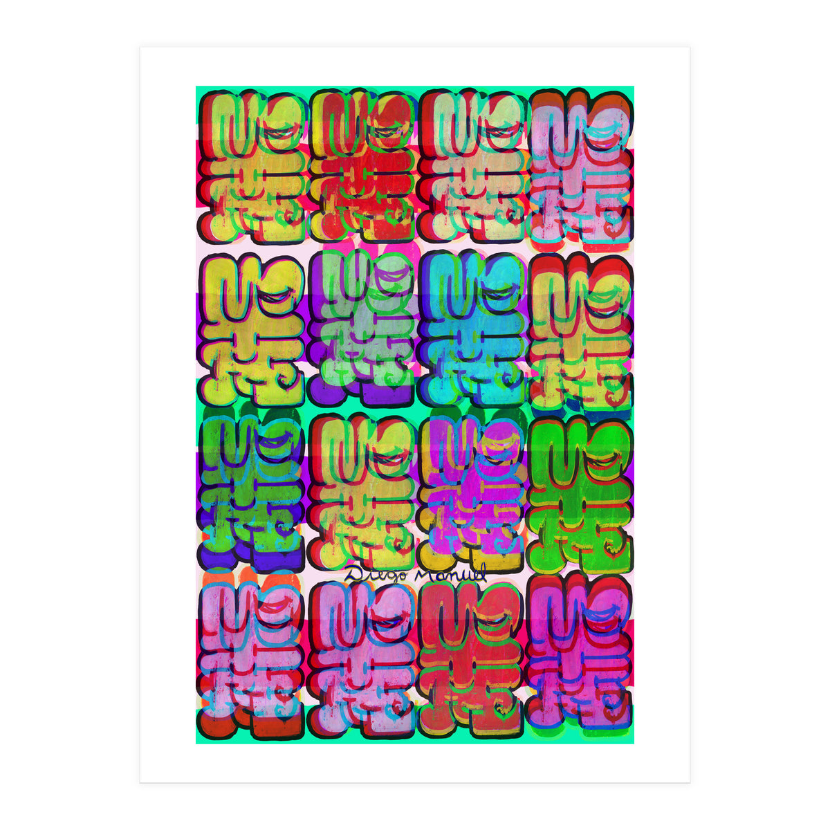 Graffitis 2021 Tapiz 126 (Print Only)