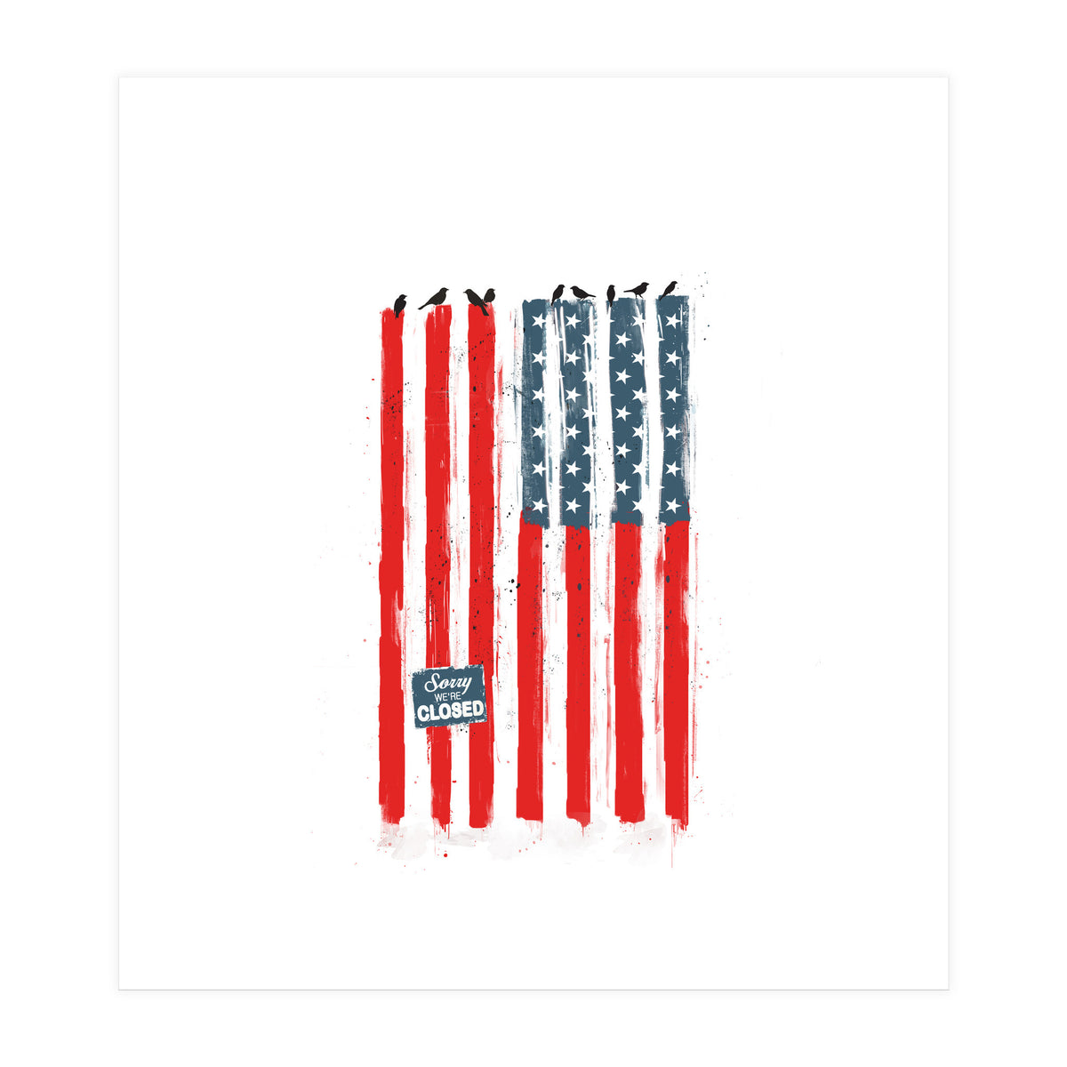 Sorry We're Closed (Print Only)