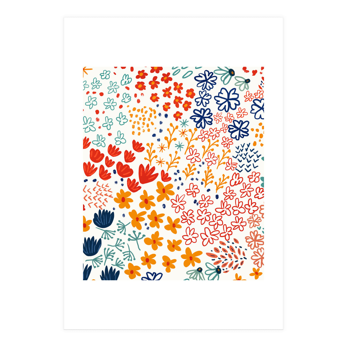 My Soul Made Meadow Flowers (Print Only)