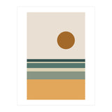 Ocean - Mid Century Landscape (Print Only) thumbnail