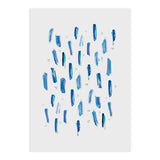 Brush Strokes Blue (Print Only) thumbnail