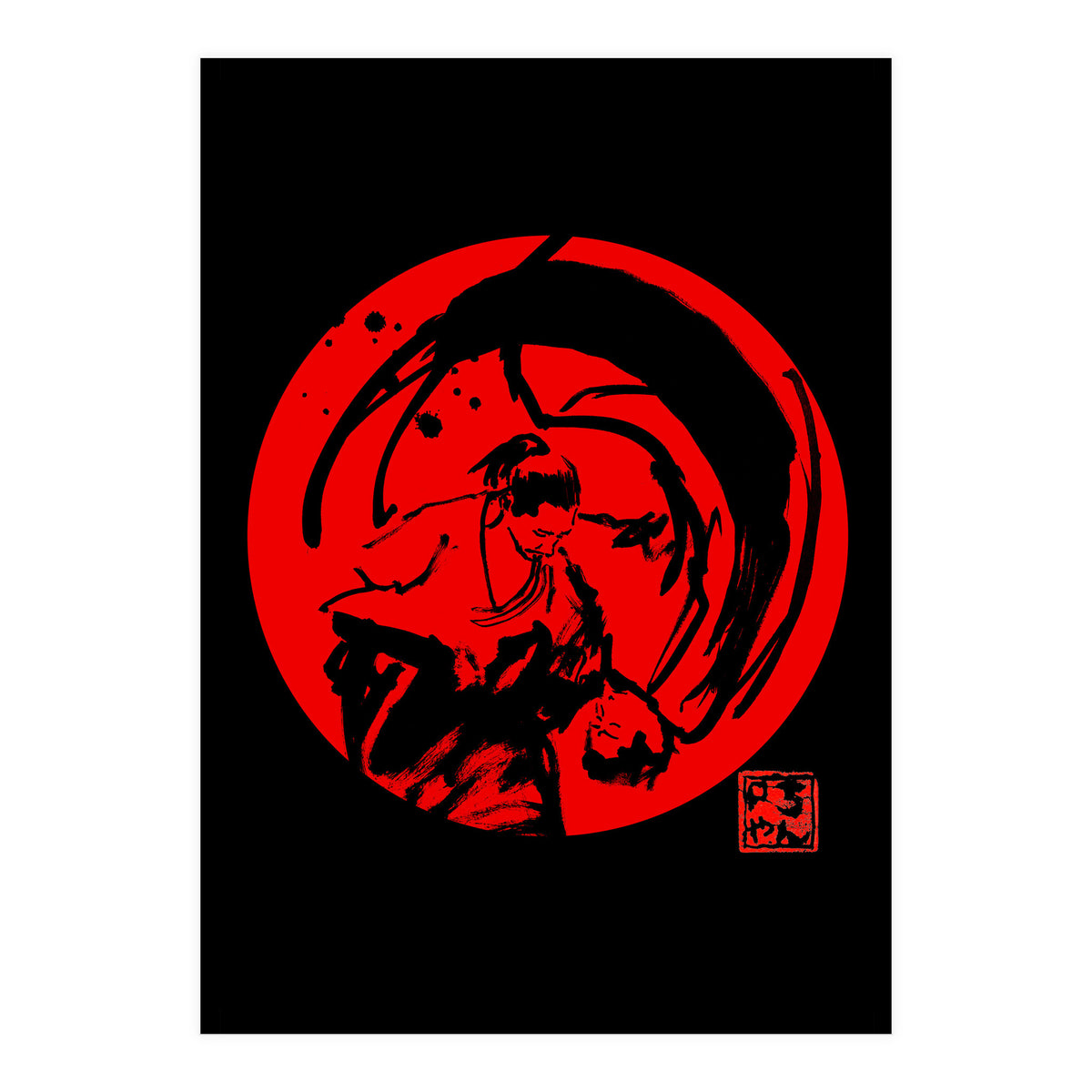 Aikdo in red (Print Only)