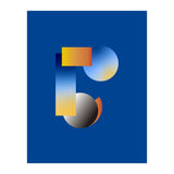 Human face | abstract modern (Print Only) thumbnail