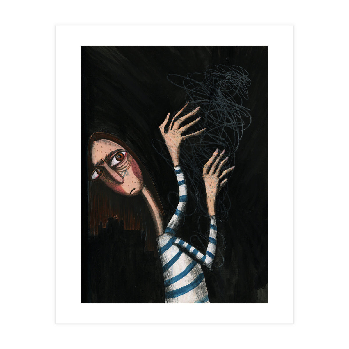 The Age Old Battle Wtih Self Doubt (Print Only)