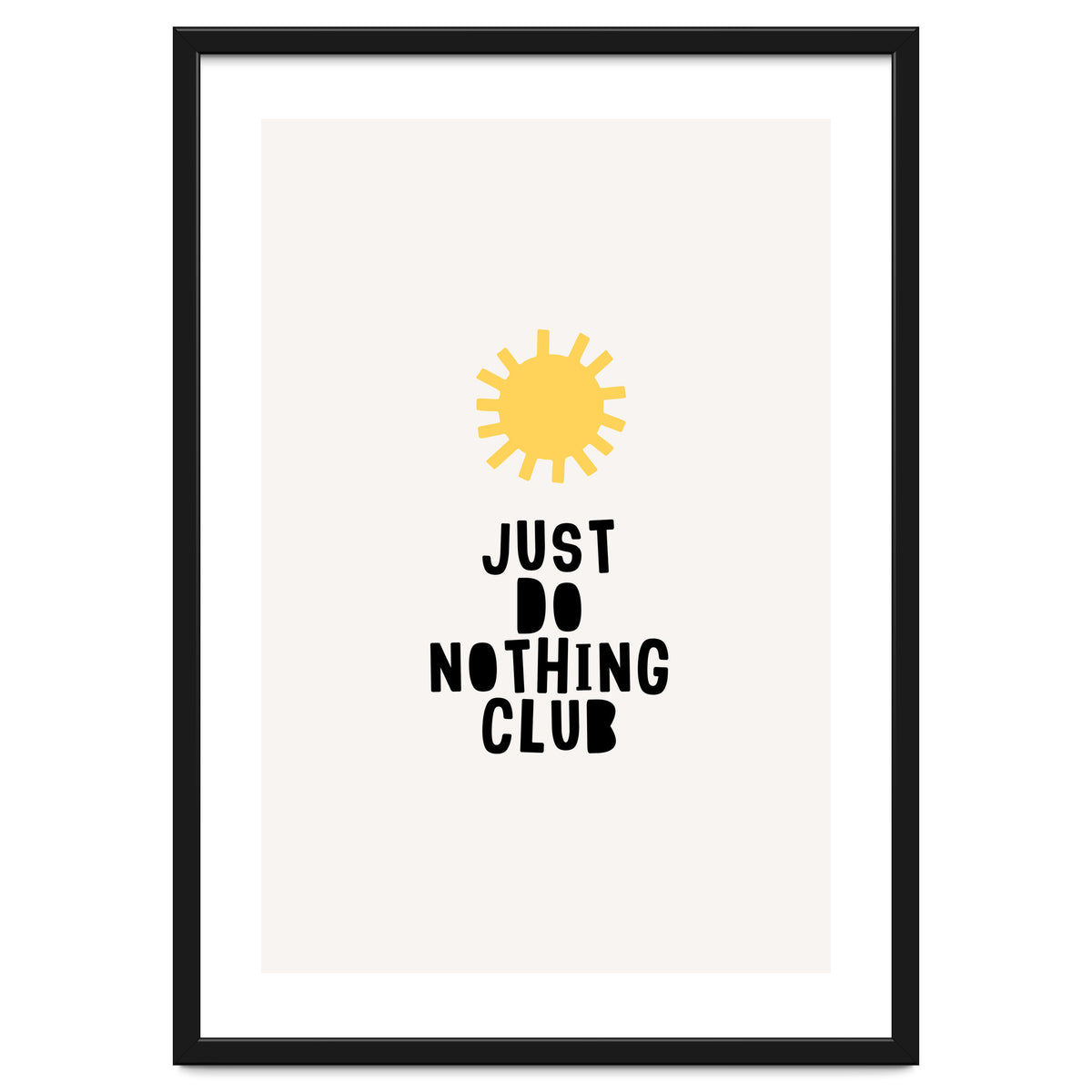 Do Noting Club Yellow