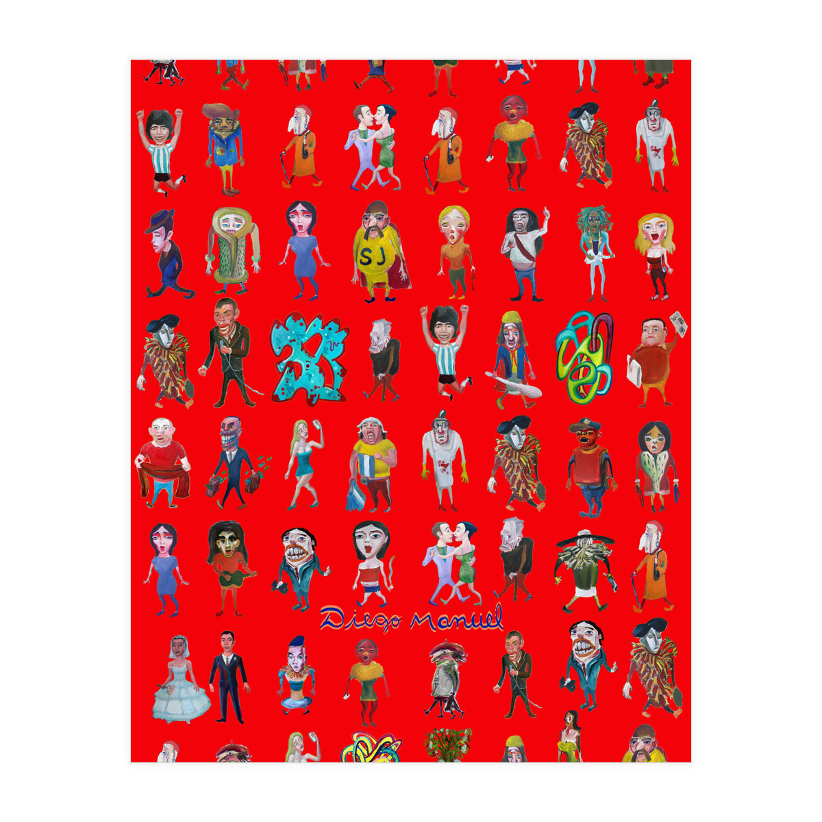 Gente Del Barrio B (Print Only)