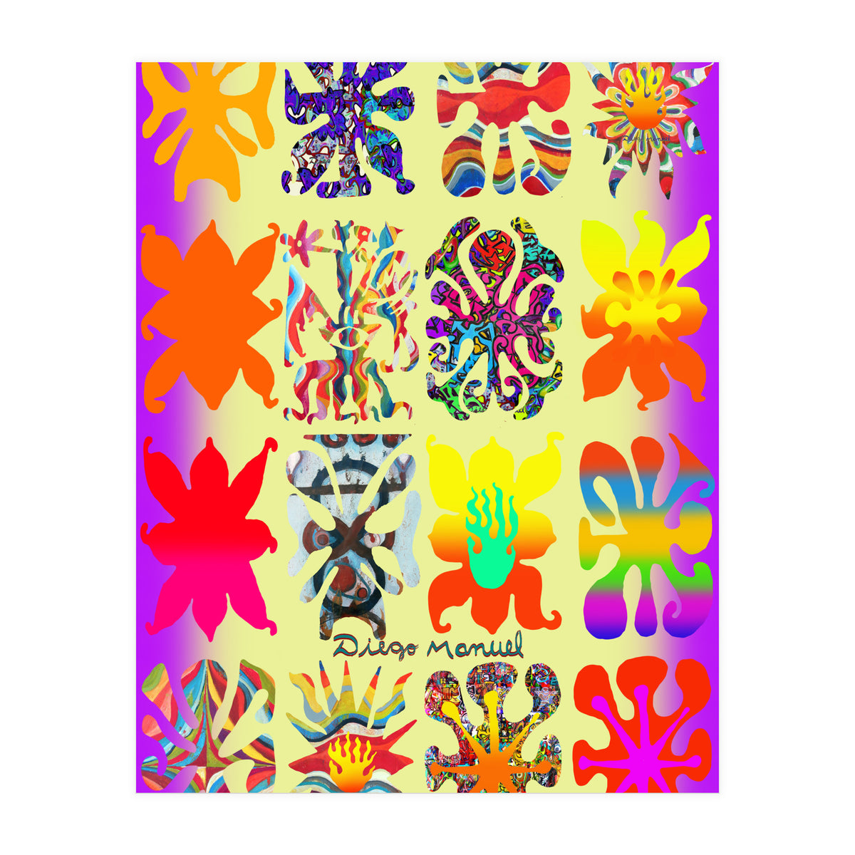 Pop Abstract 2023 Tapiz 60 (Print Only)
