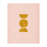 Pink and rust minimalist shapes (Print Only) thumbnail