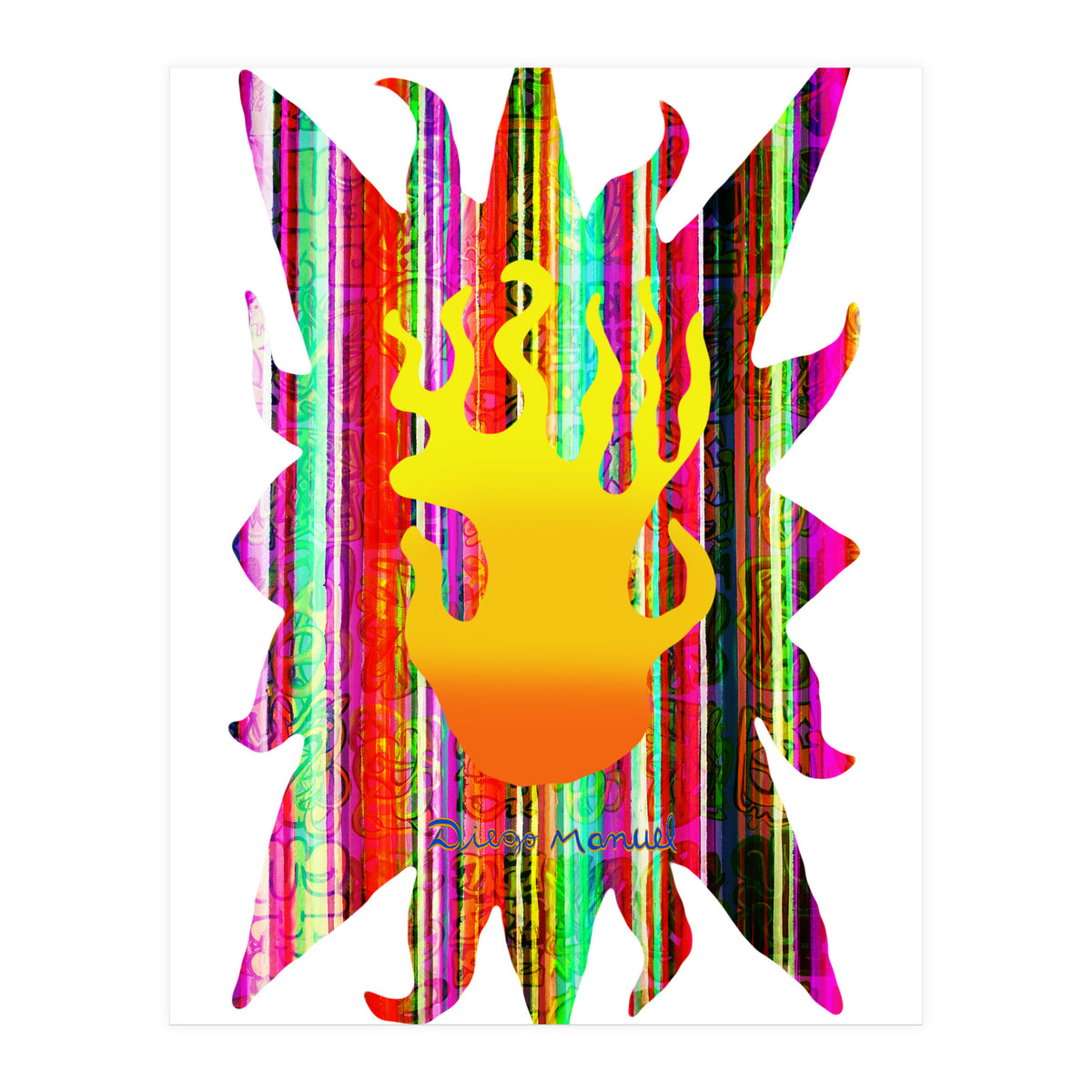 Fuego 16 Copia (Print Only)