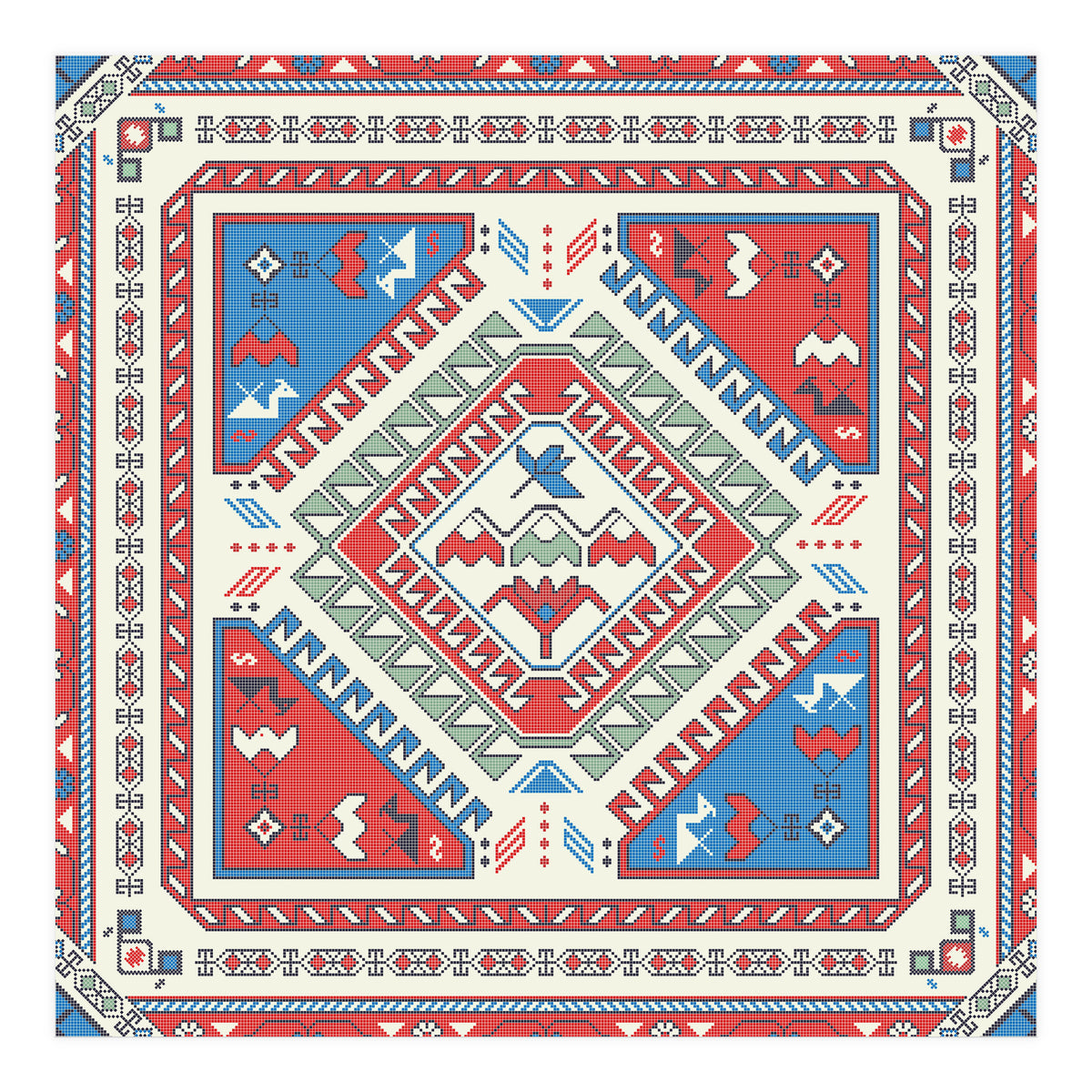 Georgian rug 1 (Print Only)