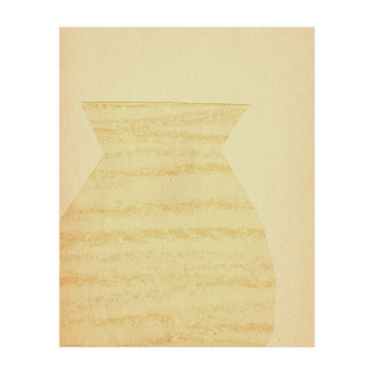 Minimalist pastel vase (Print Only)