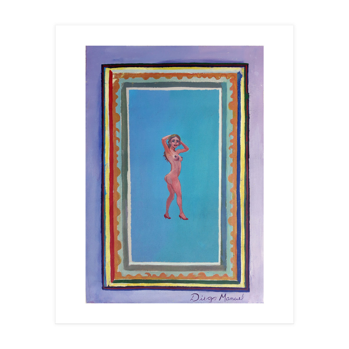 Chica de Calendario (Print Only)