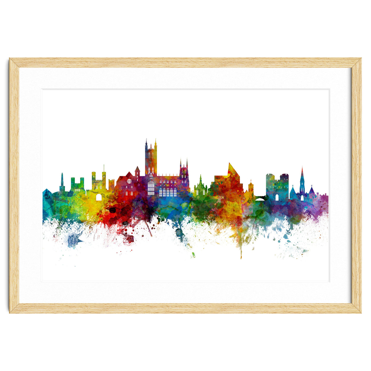 Canterbury England Skyline