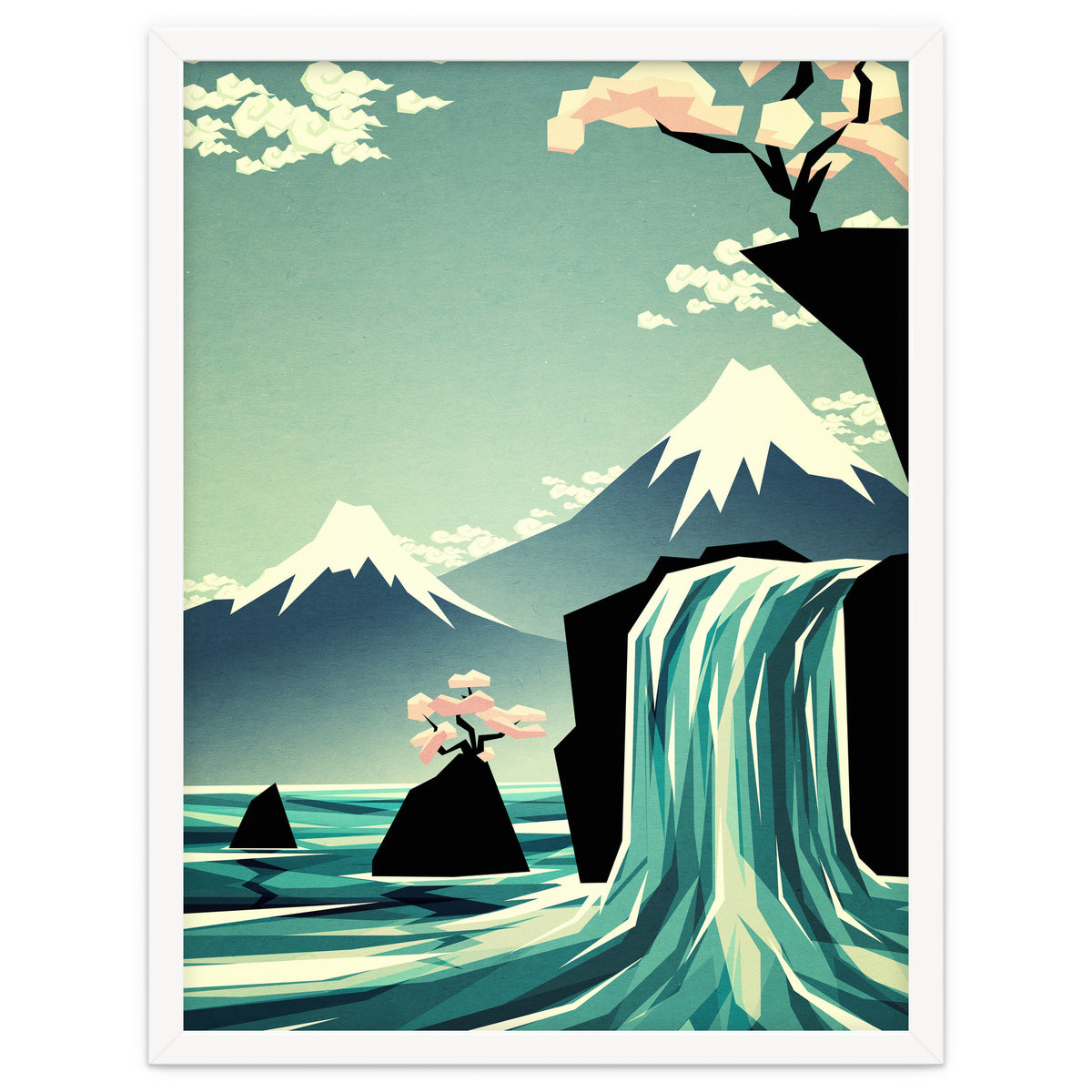 Waterfall Blossom Dream