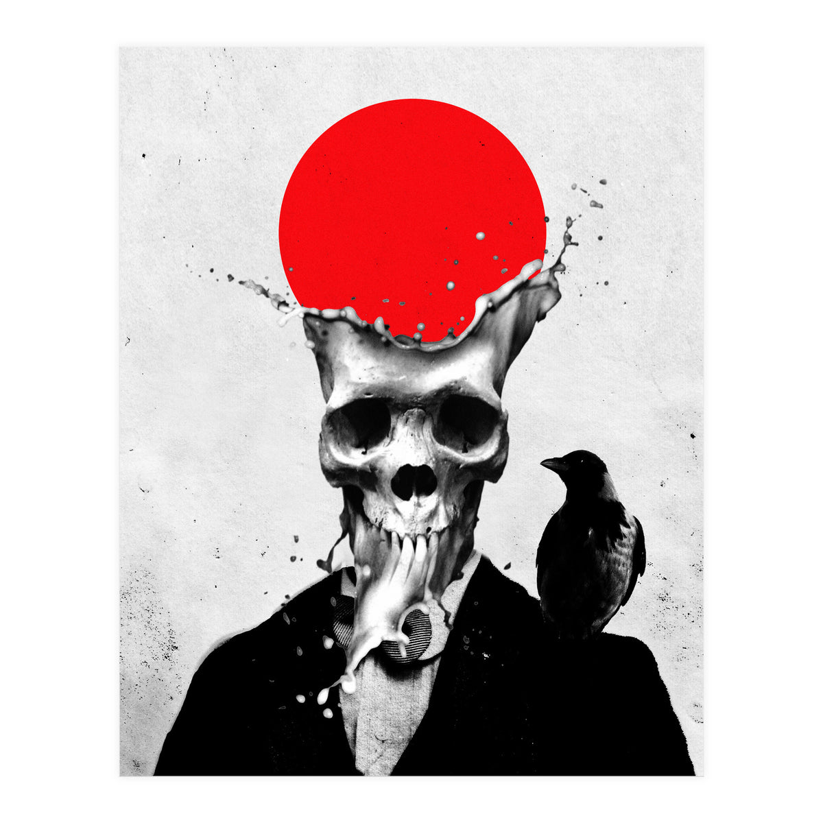 Splash Skull (Print Only)