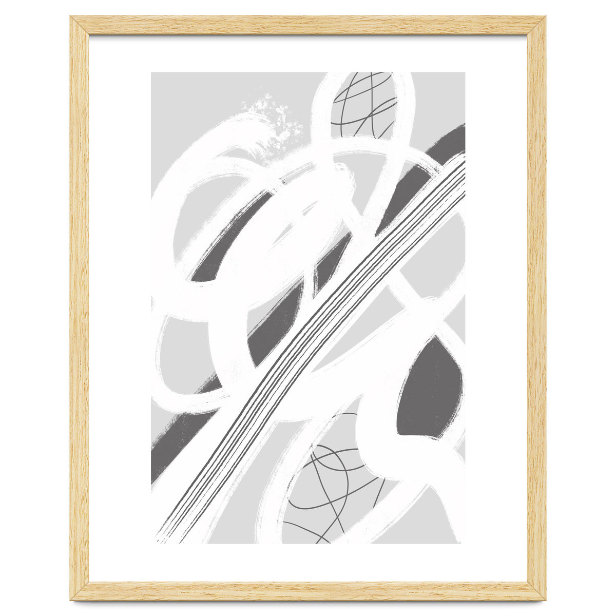 Abstract Painting No. 11 - Chaos and silence