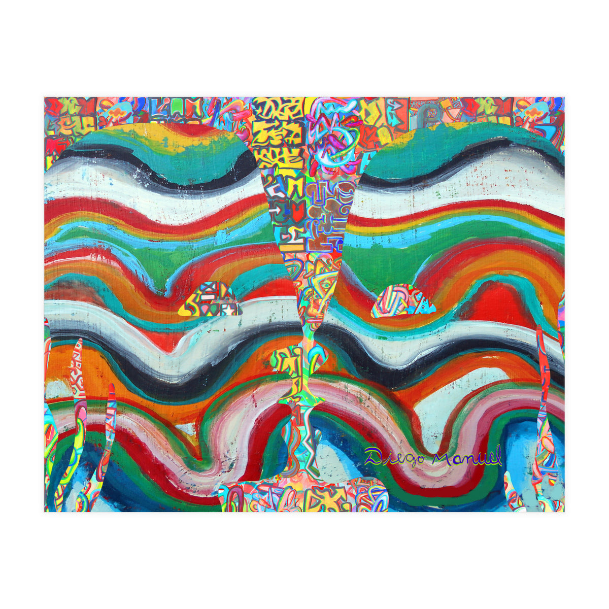 Abstracto Pop Nuevo B8 (Print Only)