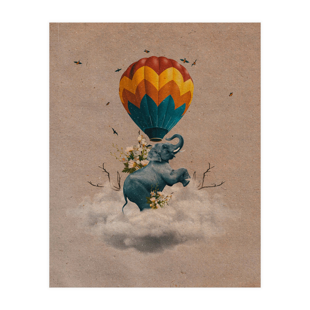 Between clouds (Print Only)