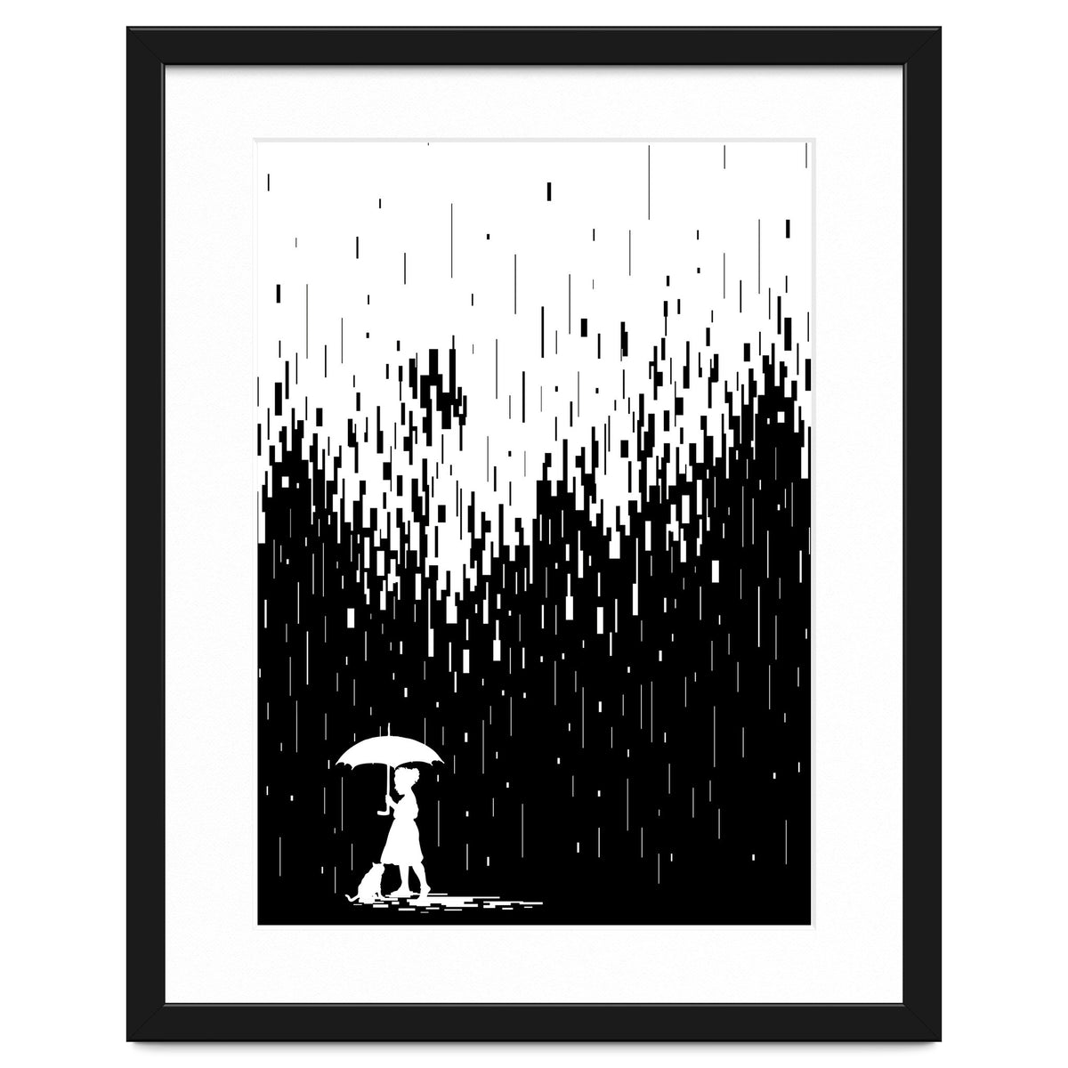Pixel Rain