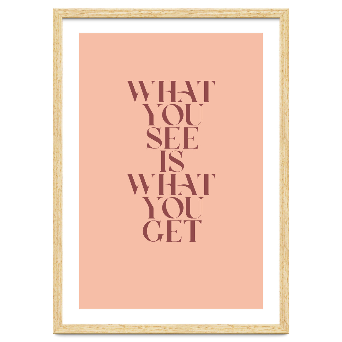 WHAT YOU SEE - Color