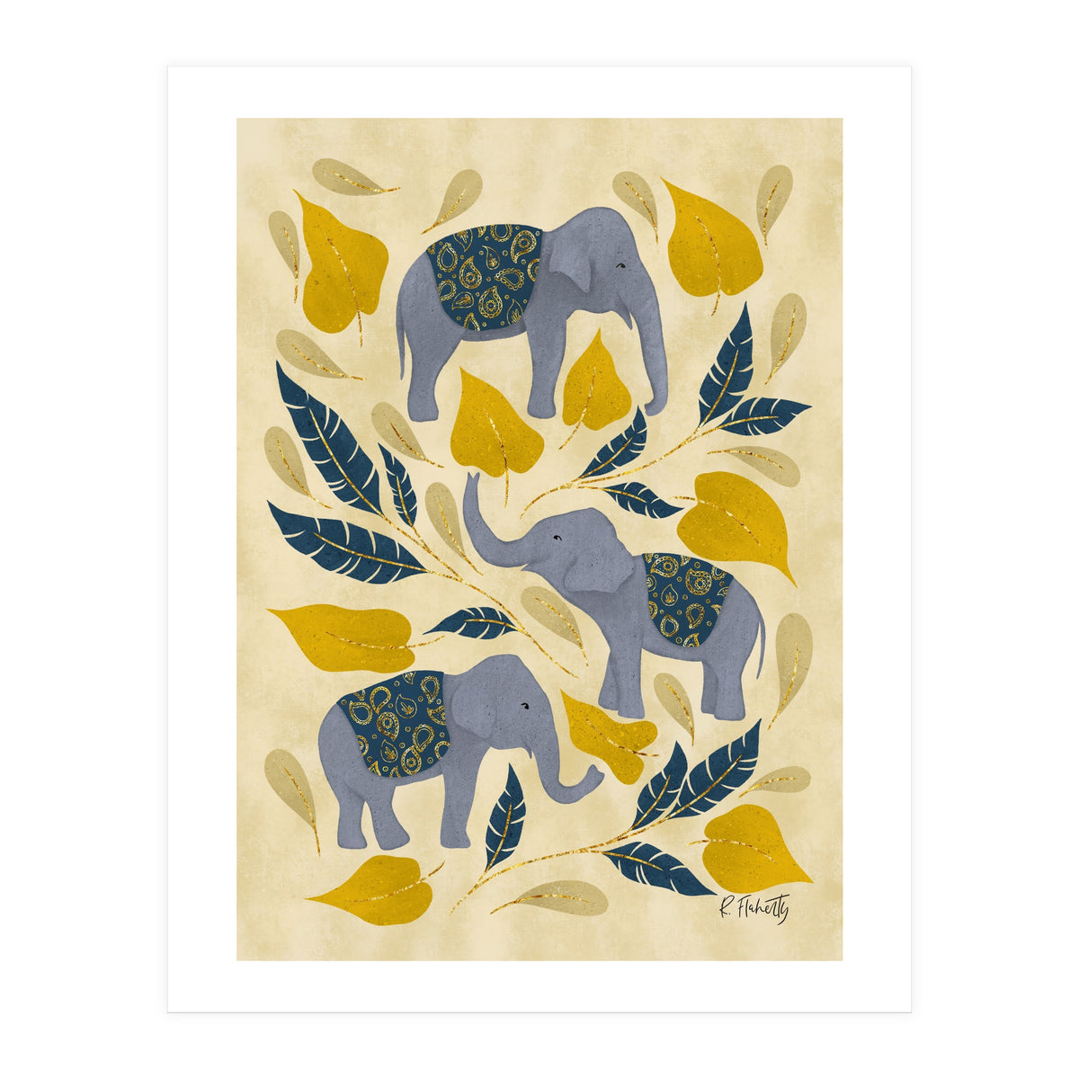 Jungle Elephants (Print Only)