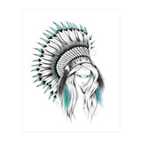 Indian Headdress (Print Only) thumbnail