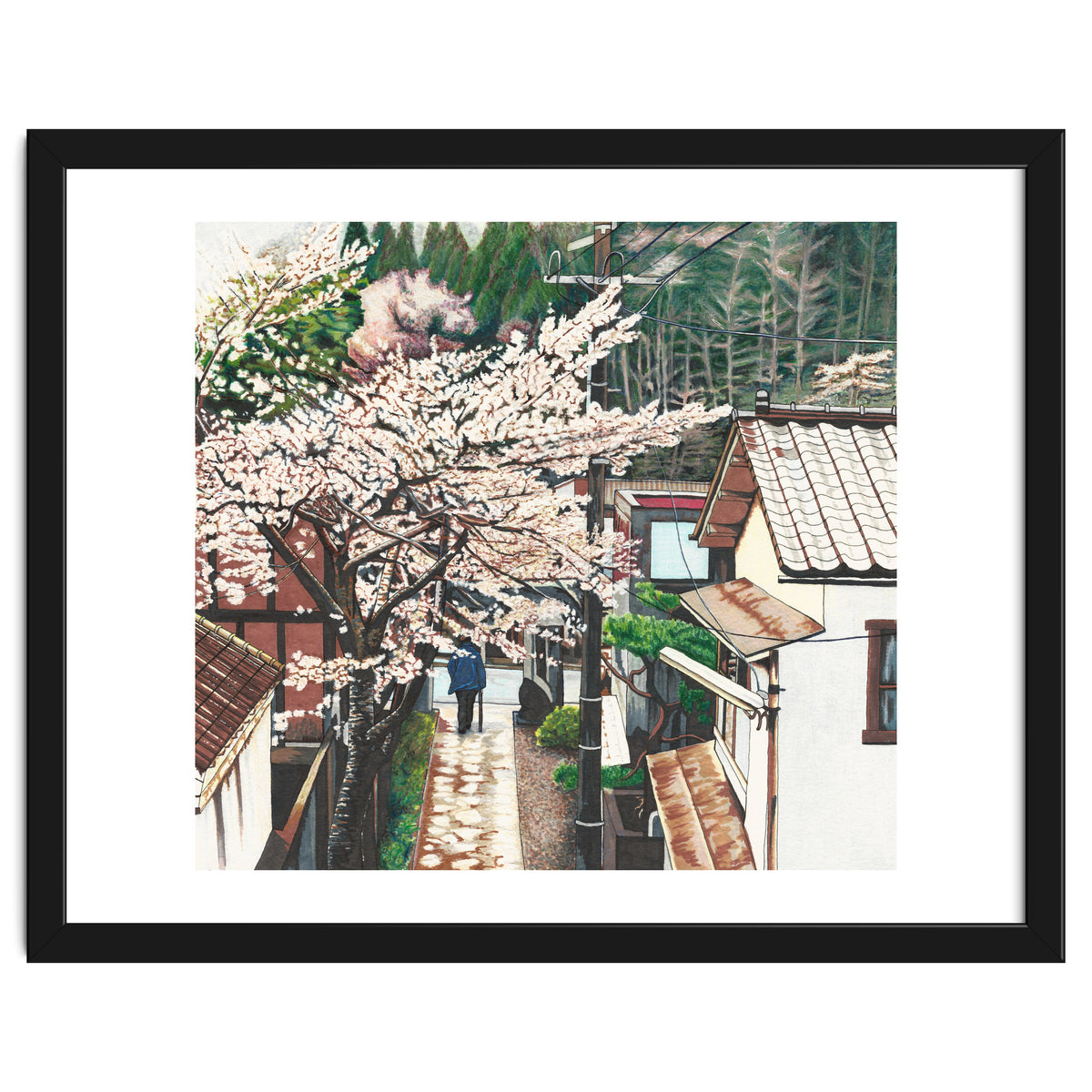 Passing by Cherry Blossoms